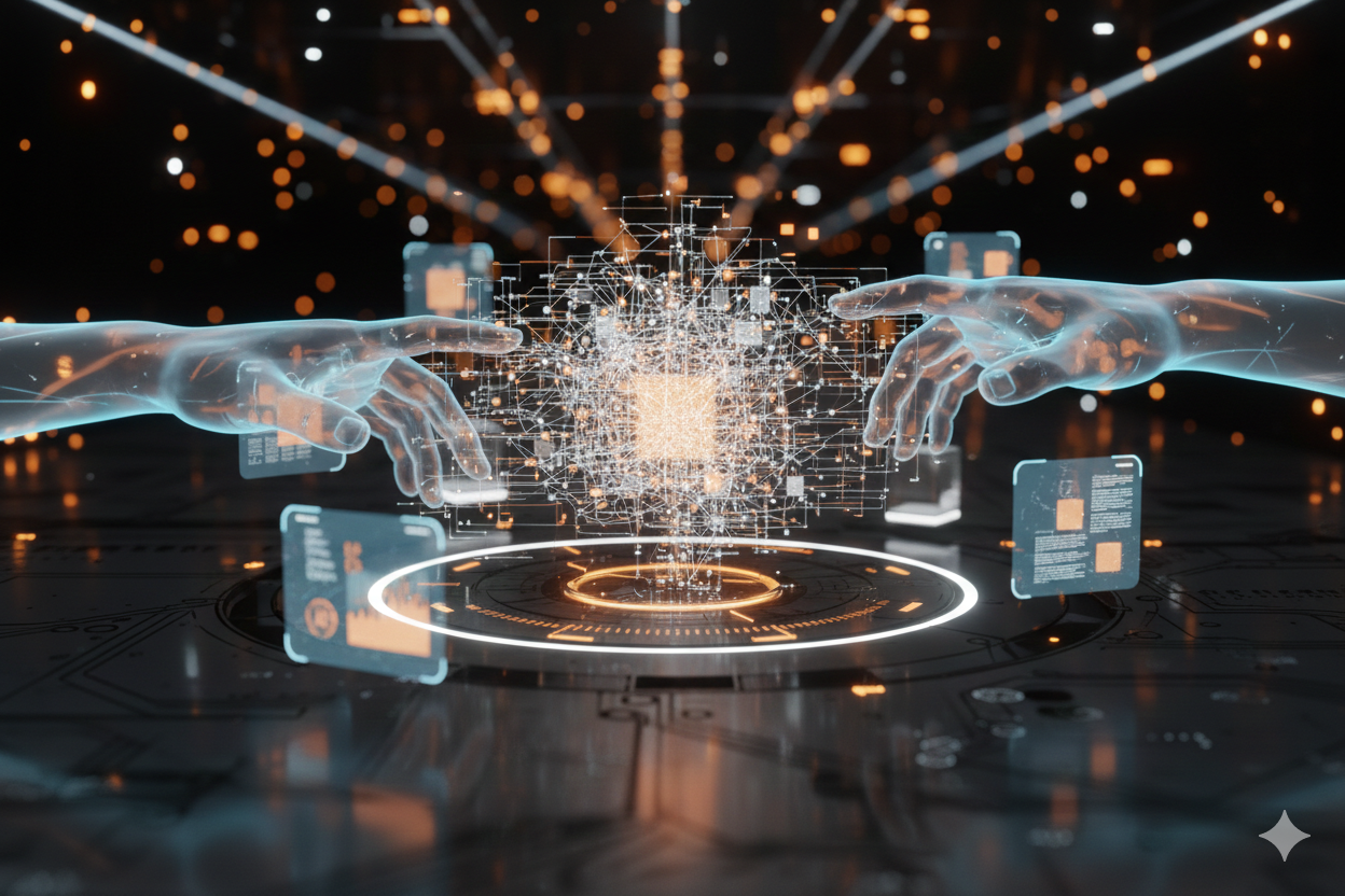 Designing the interface between humans and intelligence.